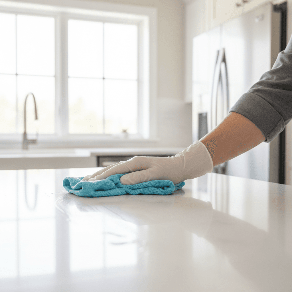Cleaning tools with construction debris